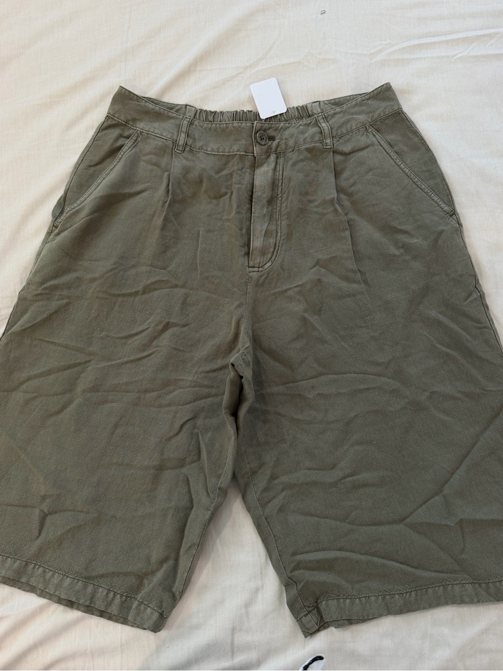 Young Fabulous & Broke Olive Green Women’s Bermuda Shorts